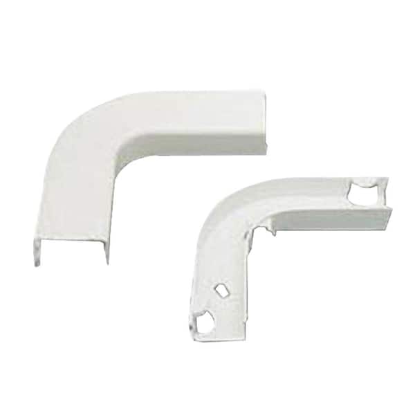 ICC 3/4 in. Flat Elbow and Base - Ivory