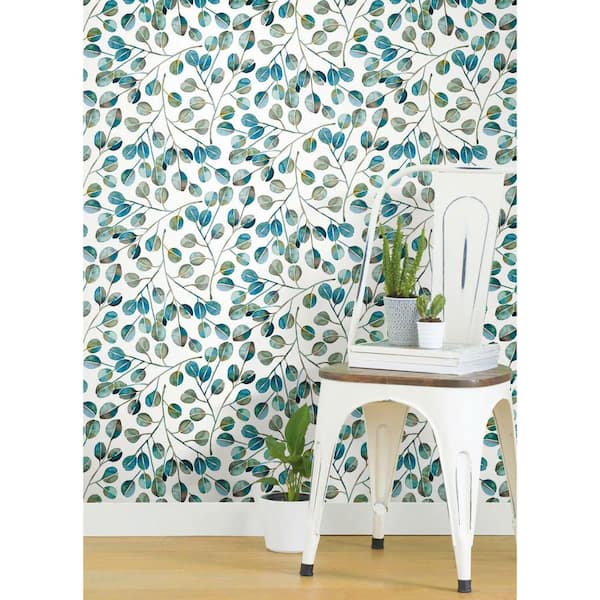 Cat Coquillette Eucalyptus Peel and Stick Wallpaper (Covers 28.18 sq. ft.)