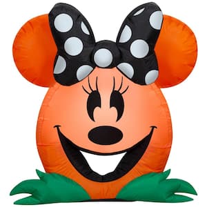 3 ft. H x 1 ft. 6 in. W x 3 ft. L Halloween Airblown Inflatable Cutie-Minnie Mouse-SM-Disney