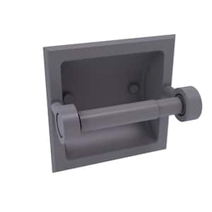 Continental Collection Recessed Toilet Tissue Holder in Matte Gray