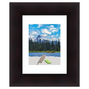 Portico Espresso Wood Picture Frame Opening Size 11x14 in. (Matted To 8x10 in.)