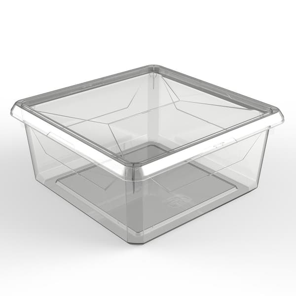 LJY 32 Pieces Mixed Sizes Square Empty Mini Clear Plastic Storage  Containers Box Case with Lids for Small Items and Other Craft Projects -  LJY Technology Inc Official Website, Containers For Beads