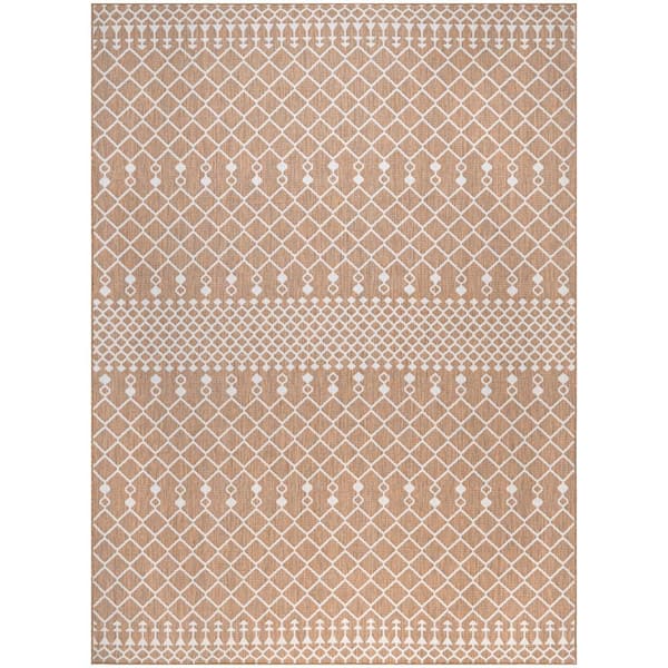 Positano Jute 12 ft. x 15 ft. Moroccan Contemporary Area Rug