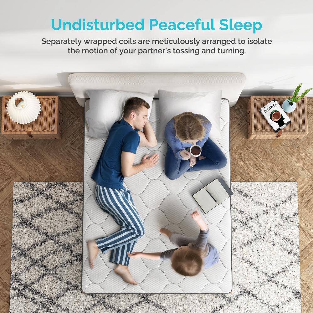 Queen Medium Firm Memory Foam 10 in. Bed-in-a-Box Mattress - thumbnail 8