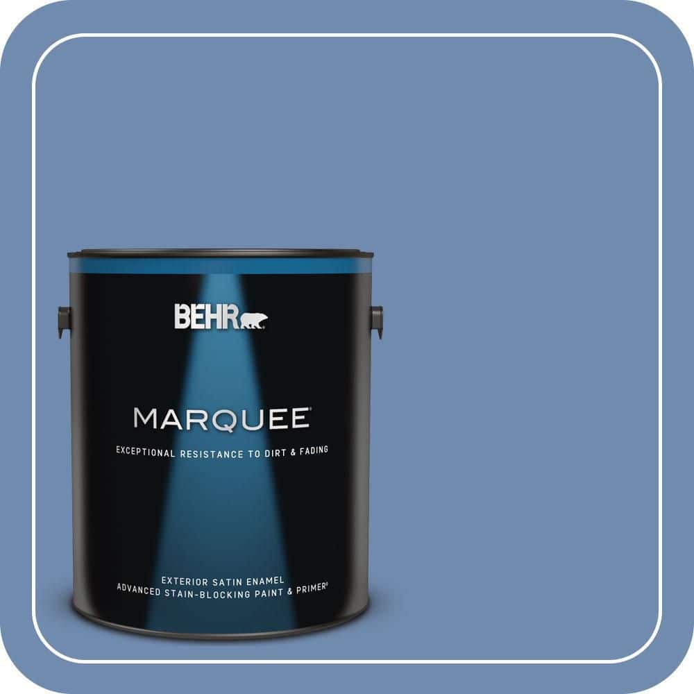 1 gal. #590D-5 Windsurf Blue Satin Enamel Exterior Paint & Primer price history on PriceWatchPro