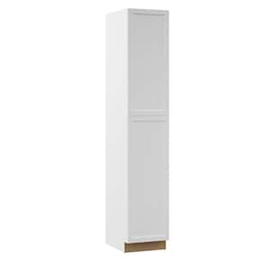 Designer Series Melvern Assembled 18x96x23.75 in. Pantry Kitchen Cabinet in White