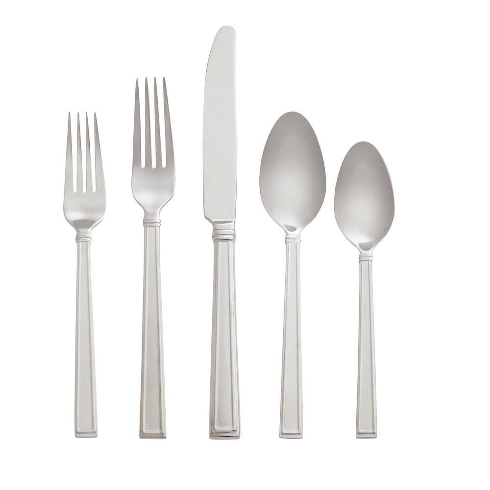 Lenox Bratton 65 Piece Stainless Steel Flatware Set, Service for 12