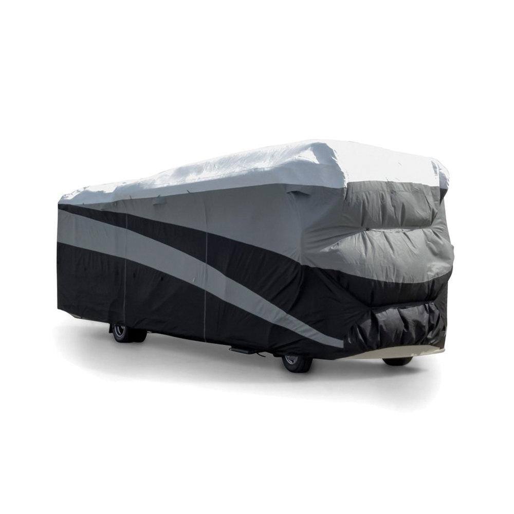 Protect your investment with Camco’s Pro-Tec Premium RV Cover. 