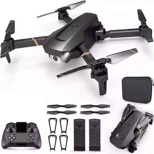 4DRC Foldable Mini Drone with Camera 1080P HD Drone with 3 Batteries, Drones for Adults Kids, Black