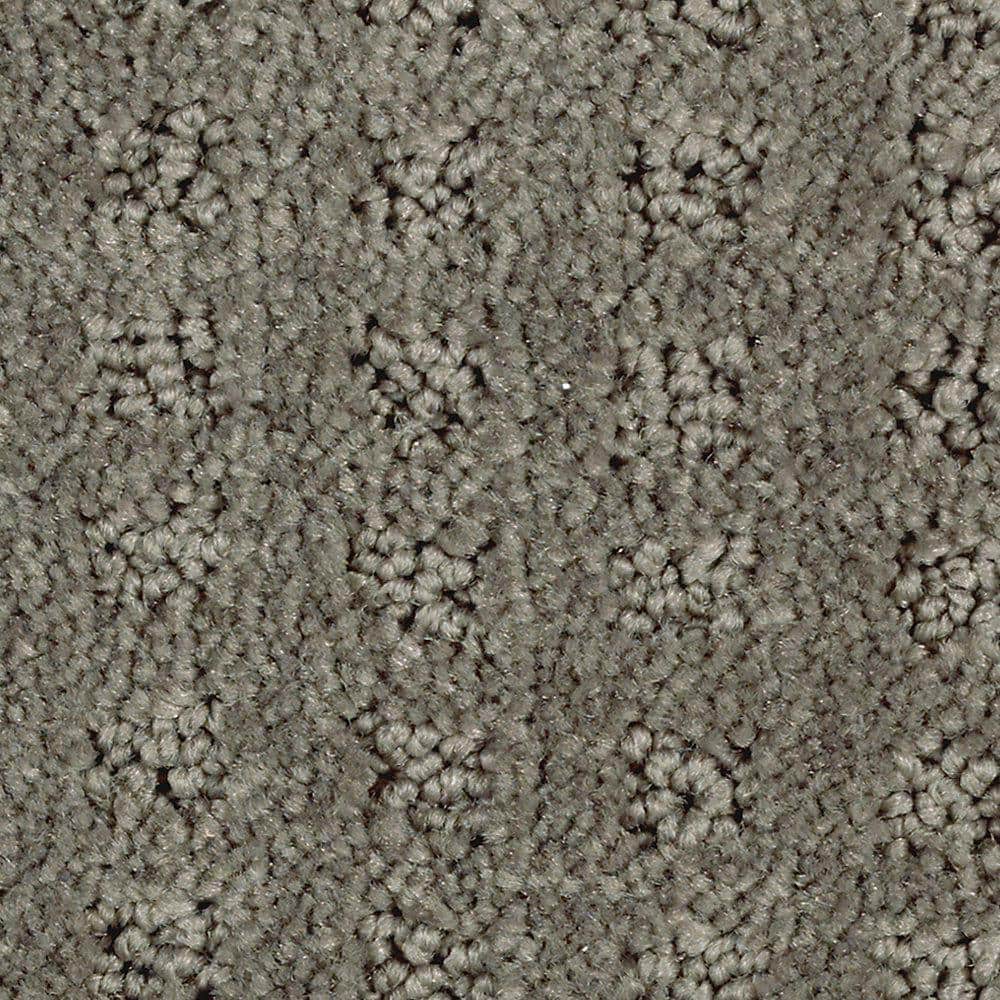 8 in. x 8 in. Texture Carpet Sample - Canter -Color Stone Passage price history on PriceWatchPro