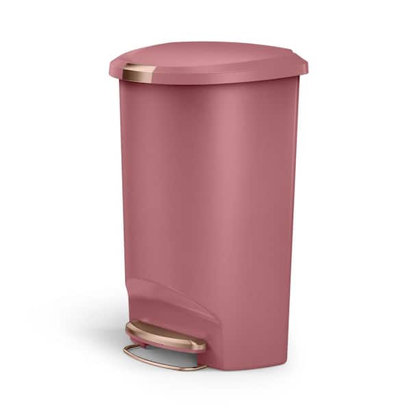 2 Pack 1.5 Gallon Slim Trash Can, Plastic Garbage Container Bin - View #5