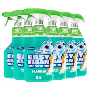 32 fl. oz. Easy Clean Multi-Purpose Foam Bathroom Cleaner (Trigger Spray) (6-Pack)