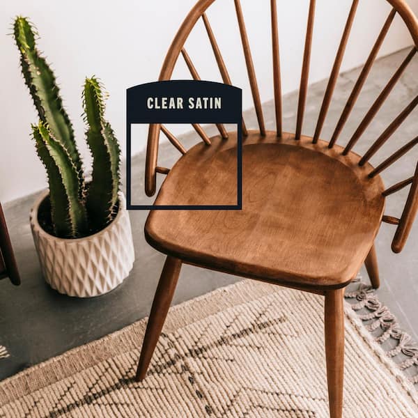 11.25 oz. Clear Satin Oil-Based Interior Polyurethane Spray (6-Pack)