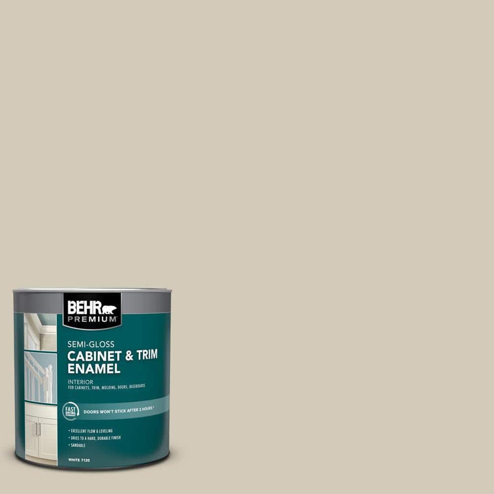 BEHR PREMIUM 1 qt. Designer Collection DC010 Even Better Beige Semi