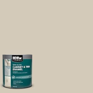 1 qt. Designer Collection #DC-010 Even Better Beige Semi-Gloss Enamel Interior Cabinet & Trim Paint