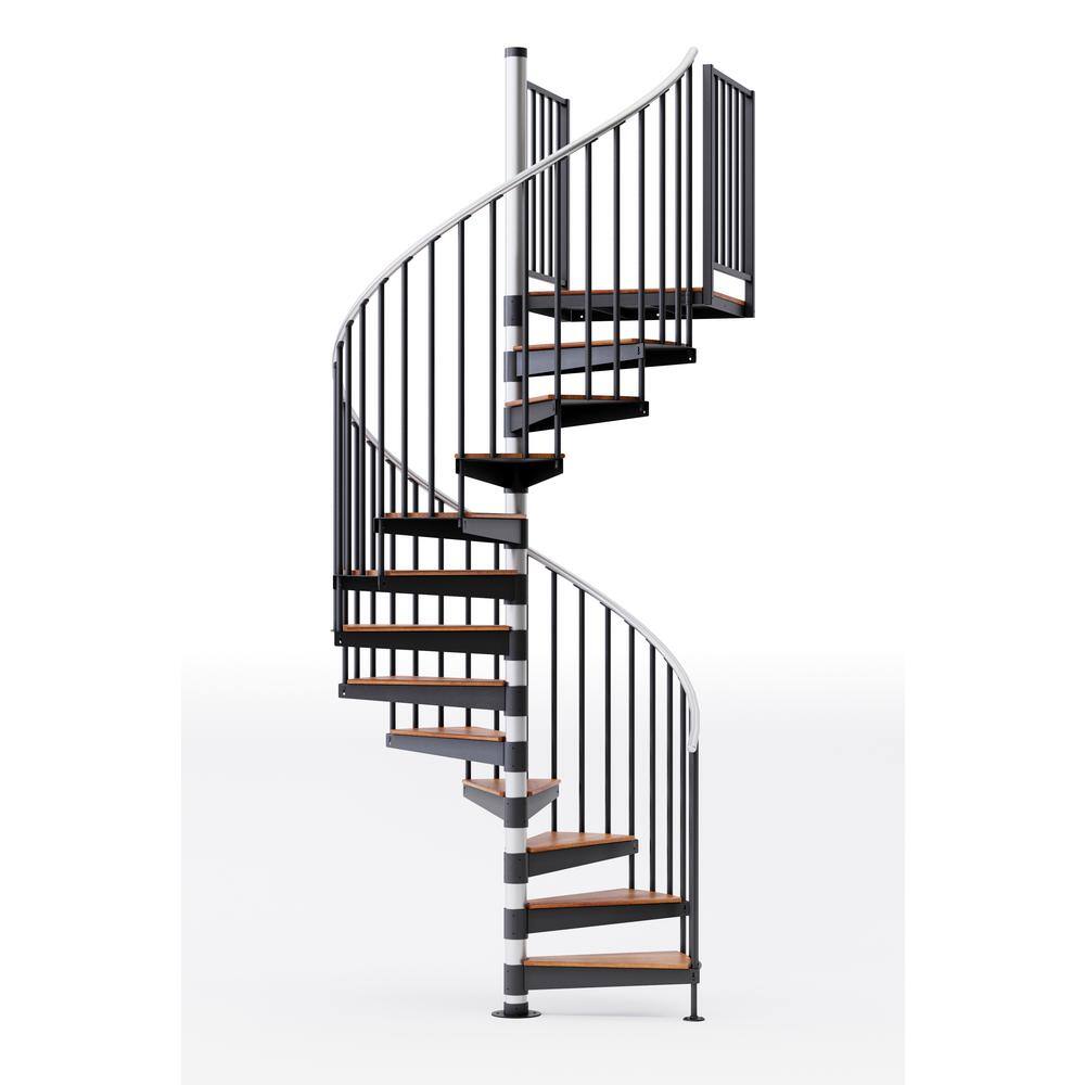 Reroute Prime Interior 60in Diameter, Fits Height 102in - 114in, 2 36in Tall Platform Rails Spiral Staircase Kit price history on PriceWatchPro