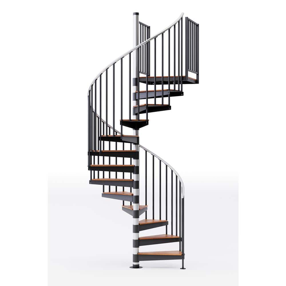 Reroute Prime Interior 60in Diameter, Fits Height 119in - 133in, 2 42in Tall Platform Rails Spiral Staircase Kit price history on PriceWatchPro