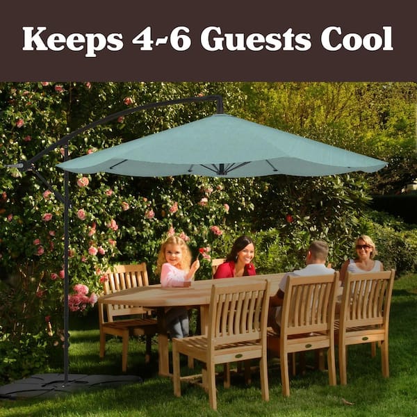 dual sided patio umbrella Patioslife Horizon Haven 15'x 9' Double-Sided with LED – US-Patioslife Shield Fabric HENDRICKS GIN Genuine Bespoke Taille:174 Power Meter