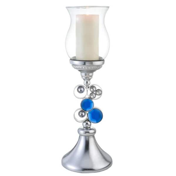 HomeRoots Silver Crystal Votive Single-Pack