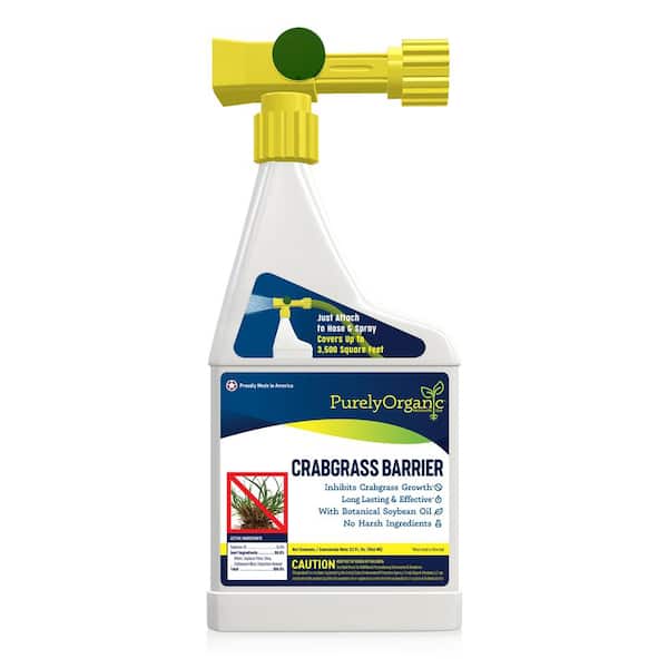 Unbranded Purely Organic Products LLC Pure Defense Crabgrass Barrier 32oz. Hose End Lawn Crabgrass Preventer