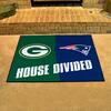 Broncos - Vikings House Divided Mat - 34 x 45