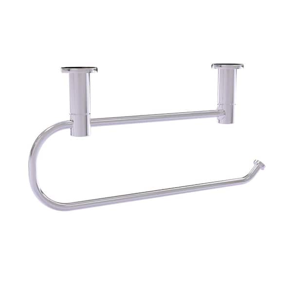 Allied Brass Fresno Collection Under Cabinet Paper Towel Holder in Polished Chrome