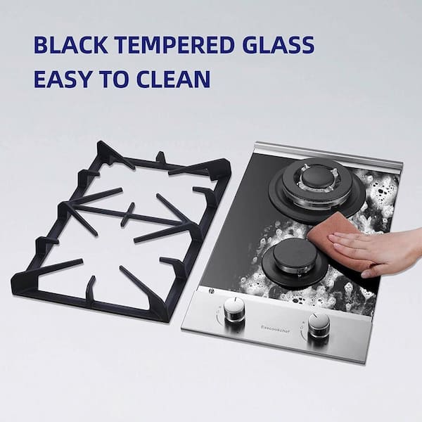 stoves channel Electric Cooktop 36 Inch 5 Burner Electric Stove Top Knob