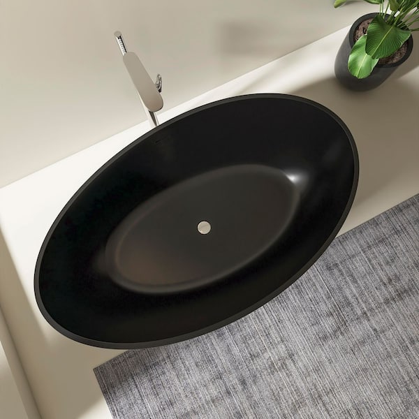 Xspracer Moray 63 in. x 37 in. Solid Surface Stone Resin
