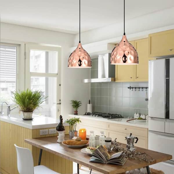 ✨️一点物✨️ハーディングソードペンダント+チェーン付き Warehouse of Tiffany Vidgeon 1-Light Hammer Dent Copper Pendant