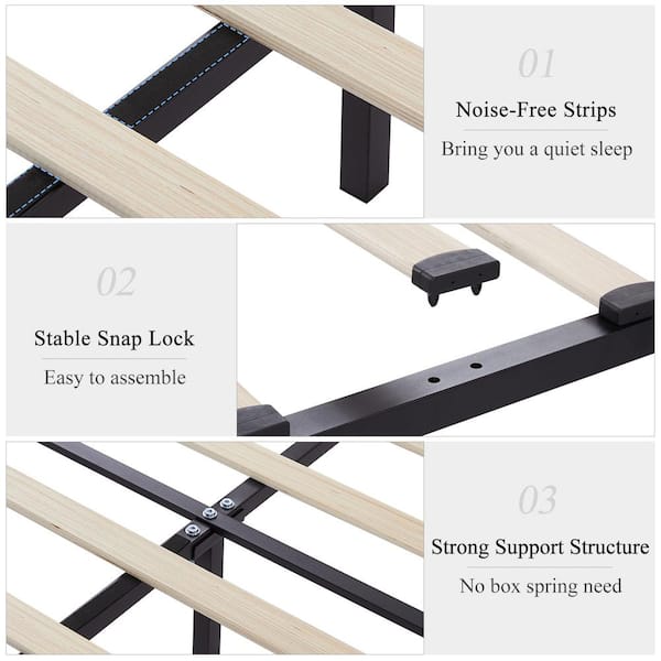 Upholstered Bed with 4-Drawers, Full Bed Frame, Light Gray Platform Bed with Headboard, Built-in USB and Type C Ports