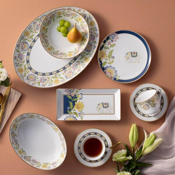 Noritake Tusker Garden 5-Piece (Multi) Porcelain Dinnerware Set