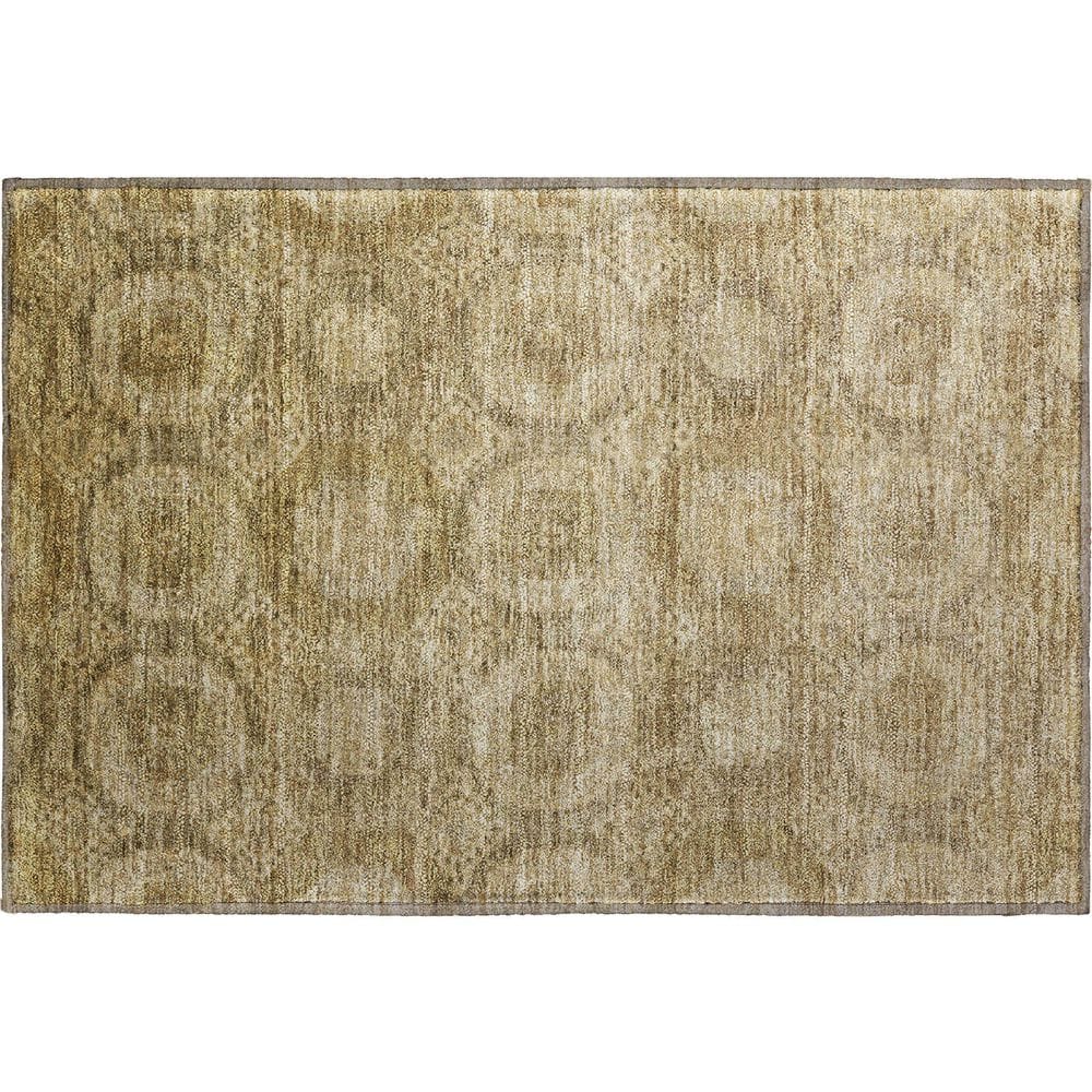 Mayfield Premium Machine Washable Abstract AMF1925 Brown 2 ft. x 3 ft. Accent Rug price history on PriceWatchPro