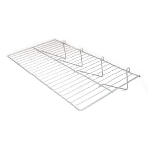 23-1/2 in. W x 12 in. D Chrome Straight Wire Shelf (Pack of 6)