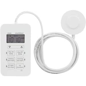 Digital Timer with On/Off Tether, 2-Polarized Outlets