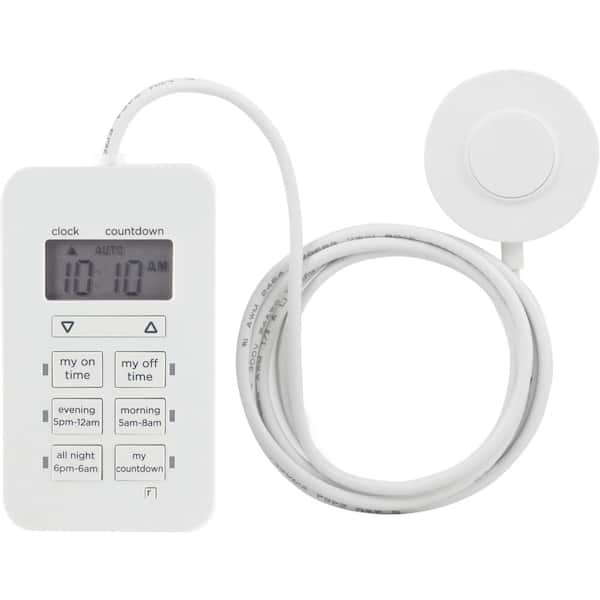 myTouchSmart Digital Timer with On/Off Tether, 2-Polarized Outlets