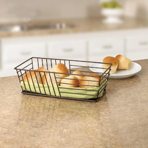 Wright Bronze Bread Basket