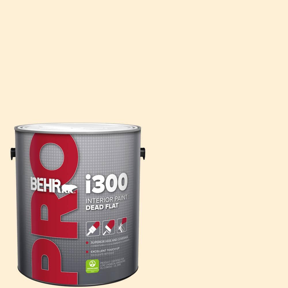 1 gal. #310A-1 Ivory Invitation Dead Flat Interior Paint price history on PriceWatchPro