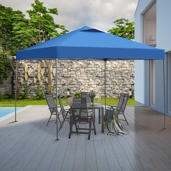ZimomoLABUBUピンク約30cm OVASTLKUY 10 ft. x 10 ft. Blue Patio Canopy Tent Pop Up