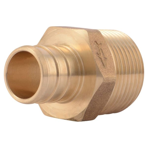 SharkBite 3/4 in. Brass PEX Barb x Male Pipe Thread Adapter