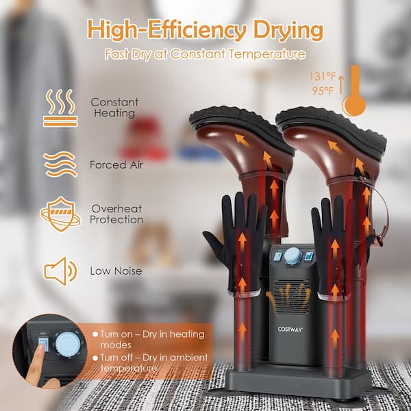 Clothes Dryer Shoe Dryer Hanger Function Quick Drying Hot Air