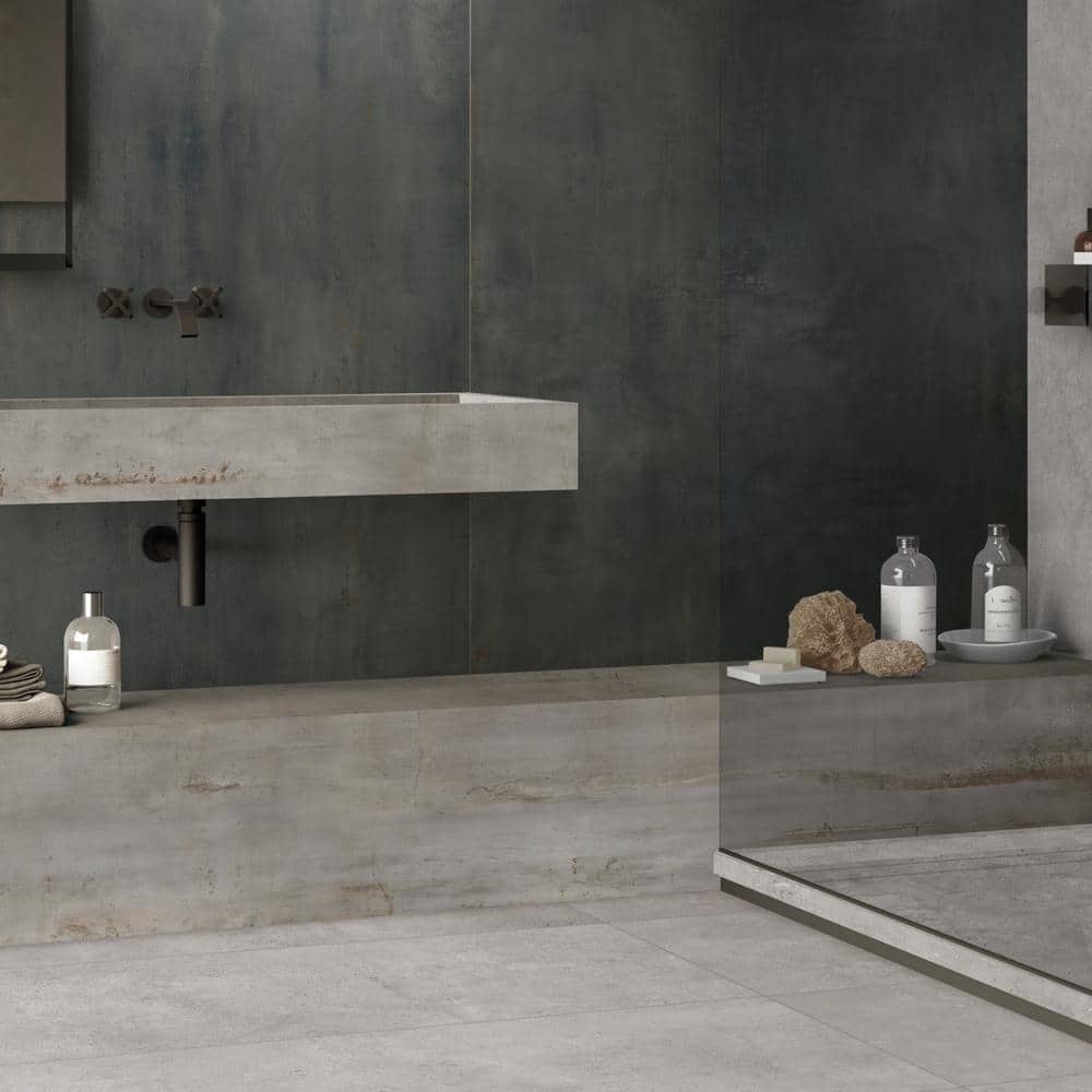 Silver 12x24 Matte Porcelain Indoor/Outdoor Tile