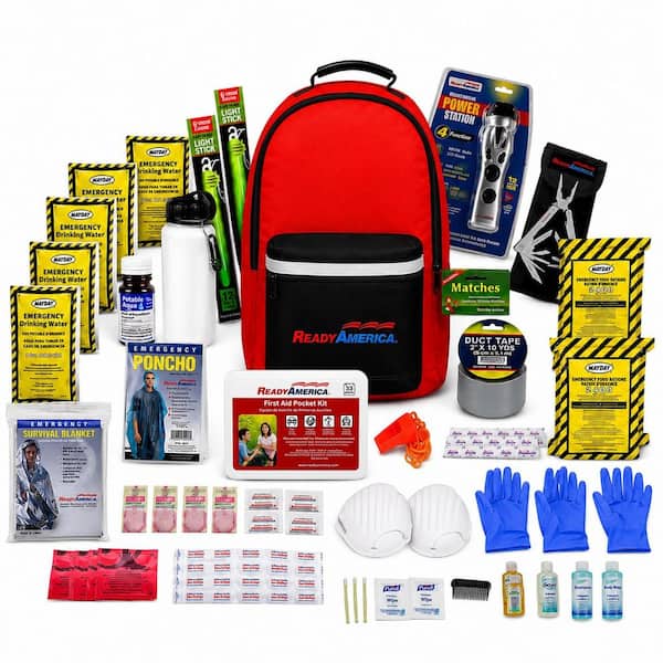 2-Person 3-Day Deluxe Emergency Kit with Backpack