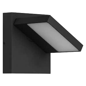 Aluminum Outdoor Hardwired 650lm Waterproof Wall Light/Path Light in Dark Gray for Porch, Entryway