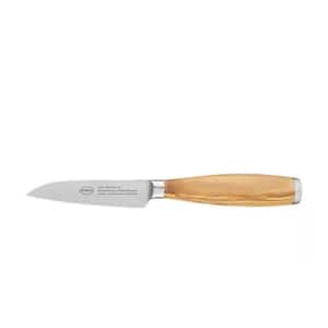 8" Artesano -Made in Germany - 4" Steel Full Tang Vegetable Paring Knife 9cm olive wood handle- Forged