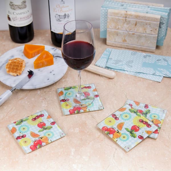 Wooden Coasters for Drinks Wood Coaster Tabletop Protection