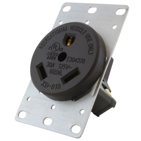 AC WORKS 30 Amp 125-Volt TT-30R Outlet cULus Listed