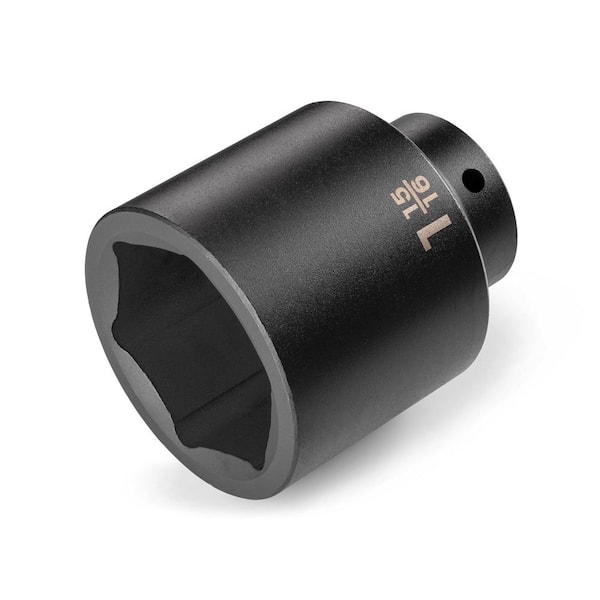 1/2 Inch Drive x 1-15/16 Inch Deep 6-Point Impact Socket