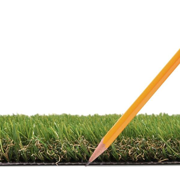 CREATIVE SURFACES Washington 3.74 ft. x 8.66 ft. Green Artificial Grass