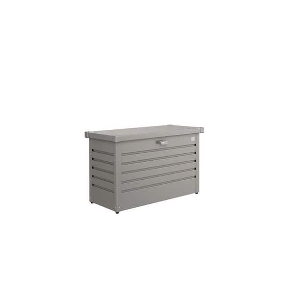 Leisuretime 51 Gal. 39.7 in. L x 18.1 in. W x 24 in. H Quartz Gray Steel Deck Box