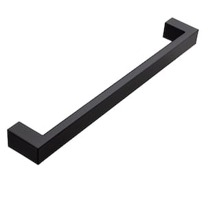Architectural 12 in. Center-to-Center Matte Black Appliance Drawer Pull